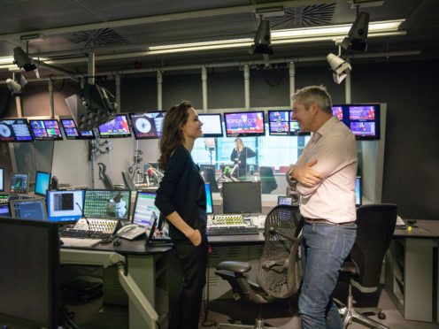 The Hollywood actress takes the reins for a day on December 28 (Anna Gordon/BBC)