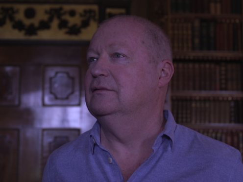 John Lunn speaking at Highclere Castle. (PA)