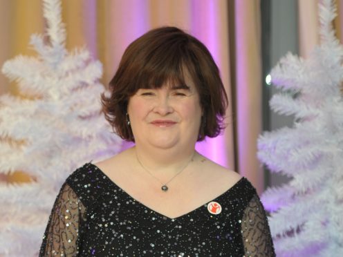 Susan Boyle made an emotional appearance on America’s Got Talent (Anthony Devlin/PA)