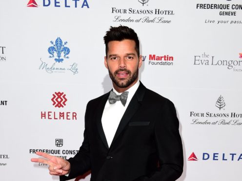 Ricky Martin (Ian West/PA)