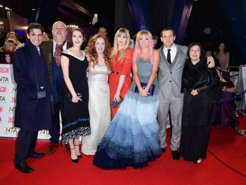 Helen George and the cast of Call The Midwife (PA)