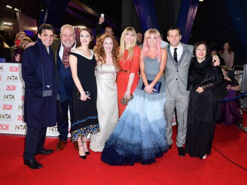 Helen George and the cast of Call The Midwife (PA)