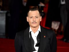 Johnny Depp stars in a new film called Minamata (Ian West/PA)