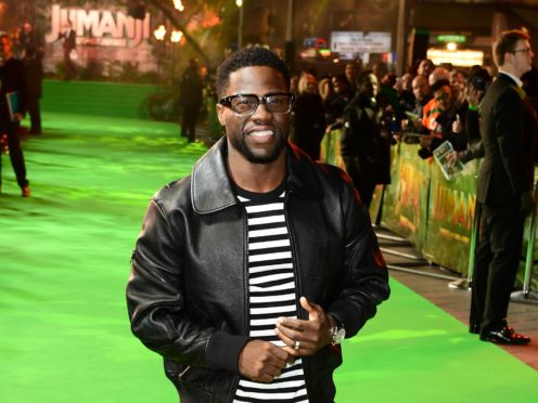 Kevin Hart will appear on The Ellen DeGeneres Show to discuss his doomed hosting of the Oscars (Ian West/PA)