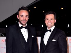 Anthony McPartlin and Declan Donnelly arrive at Britain’s Got Talent (Jonathan Brady/PA)