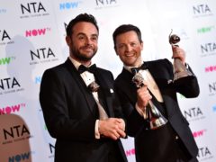 Ant and Dec at a previous National Television Awards (Matt Crossick/PA)