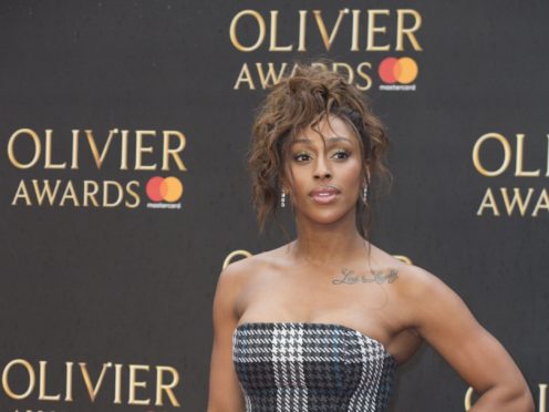 Alexandra Burke has split with her record label (Isabel Infantes/PA)