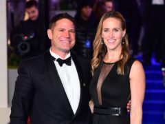 Steve Backshall and Helen Glover welcomed son Logan in July (Ian West/PA)