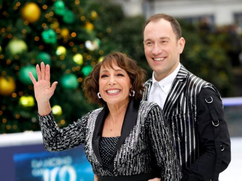 Didi Conn (left) and Lukasz Rozycki (PA)