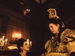 Rachel Weisz, left, as Sarah Churchill and Olivia Colman as Queen Anne in The Favourite (Yorgos Lanthimos/Fox Searchlight Pictures/PA)