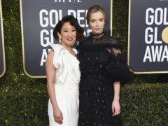Sandra Oh, left, and Jodie Comer (Jordan Strauss/Invision/AP)