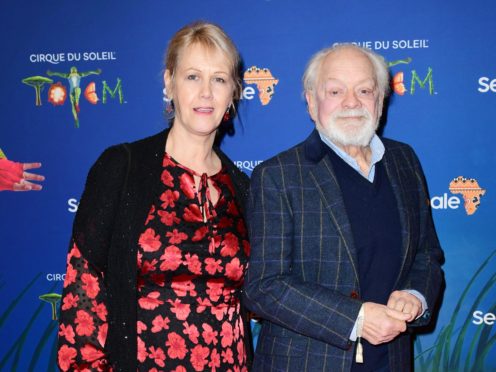 Sir David Jason, pictured with his wife Gill, said it would be a ‘shame’ if the tower block featured in Only Fools And Horses was demolished (Ian West/PA)