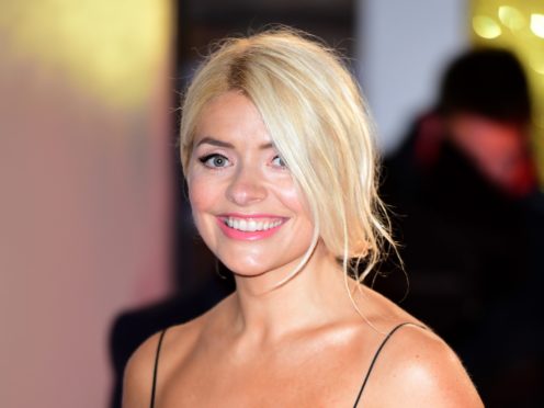 Holly Willoughby blamed fans for her impending hangover (Ian West/PA)