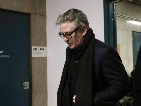 Alec Baldwin in a New York City court (Alec Tabac/The Daily News via AP, Pool)