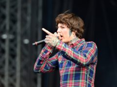 Oli Sykes of Bring Me The Horizon performs in 2014 (Lewis Stickley/PA)