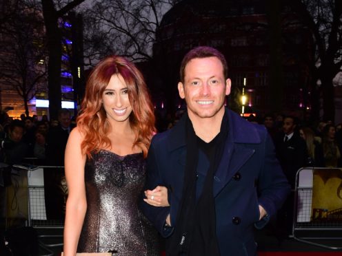 Stacey Solomon and Joe Swash (Ian West/PA)