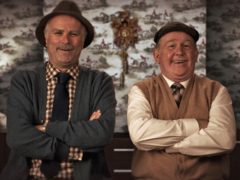 Jack Jarvis, played by Ford Kiernan, and Victor McDade, played by Greg Hemphill, in Still Game. (Alan Peebles/BBC Scotland)