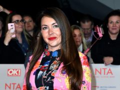 Lacey Turner and her husband Matt Kay are set to welcome their baby in July (Matt Crossick/PA)