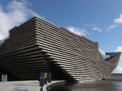 The V&A Dundee sits on the banks of the River Tay (Andrew Milligan/PA)