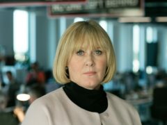 Sarah Lancashire says it was hard ‘trying not to fancy’ co-star Richard Gere (Laurence Cendrowicz/BBC)