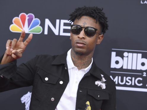 21 Savage is nominated for two Grammies at the upcoming awards (Jordan Strauss/Invision/AP, File)