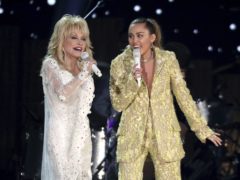 Dolly Parton and Miley Cyrus perform Jolene (Matt Sayles/Invision/AP)