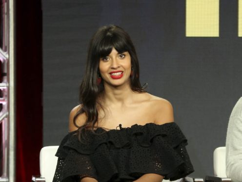 Jameela Jamil has called the late fashion designer Karl Lagerfeld a ‘fat-phobic misogynist’ (Willy Sanjuan/Invision/AP)