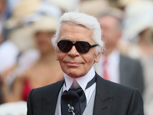 Tributes have been paid to Karl Lagerfeld (Dominic Lipinski/PA)