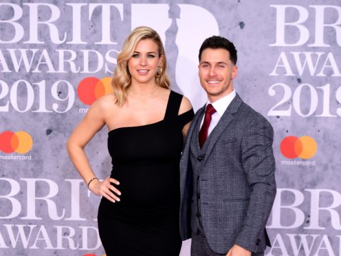 Gemma Atkinson and Gorka Marquez are expecting their first child (PA)