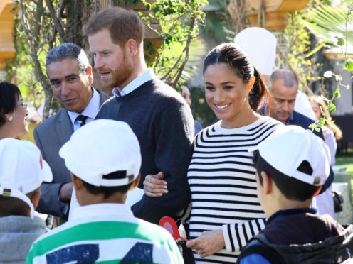 The Duke and Duchess of Sussex’s baby is due in late April or early May (Tim Whitby/PA)