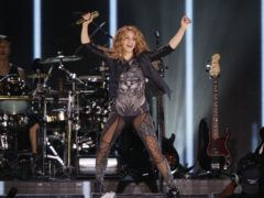 Shakira performing in Mexico City (Marco Ugarte/AP)