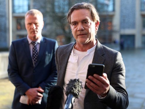 John Michie speaking outside Winchester Crown Court after Ceon Broughton was found guilty of the manslaughter of his daughter (Andrew Matthews/PA)