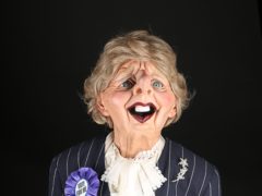 A Margaret Thatcher puppet is up for auction (Prop Store/PA)