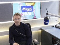 Ronan Keating in the Magic Radio studio (Magic FM/PA)