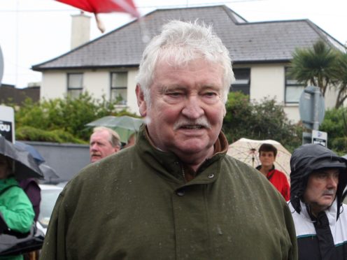 Pat Laffan was best known for playing character Pat Mustard in Father Ted (Liam McBurney/PA)