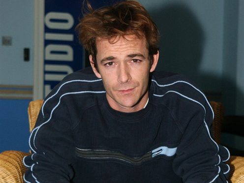 Luke Perry (Anthony Harvey/PA)