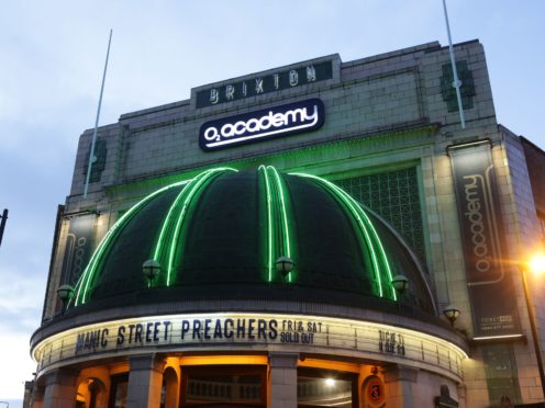 The O2 Academy Brixton music venue in London (Yui Mok/PA)