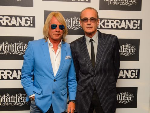 Rick Parfitt and Francis Rossi of Status Quo (Dominic Lipinski/PA)