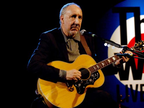 Pete Townshend has written a rock novel, The Age Of Anxiety (Yui Mok/PA)