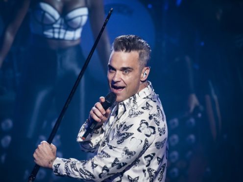 It is Robbie Williams’s first time at the event (David Jensen/PA)