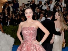 Miranda Kerr is expecting her second child with Evan Spiegel (Aurore Marechal/PA)
