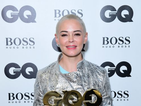 Rose McGowan has revealed she once had an abortion (Ian West/PA)