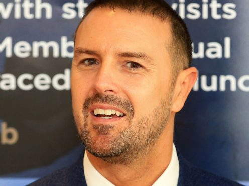 Paddy McGuinness is tempted by a move away from live audiences. (Clint Hughes/PA)