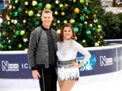 Hamish Gaman and Saara Aalto will appear in the Dancing On Ice finale (David Parry/PA)
