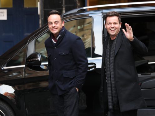 Ant and Dec are hosts of some of the broadcaster’s biggest shows (Jonathan Brady/PA)