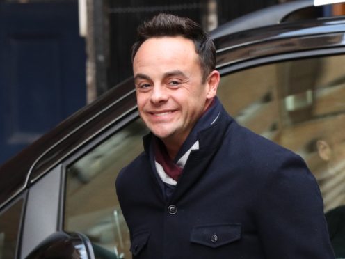 Anthony McPartlin will replace Holly Willoughby on I’m A Celebrity (Jonathan Brady/PA)