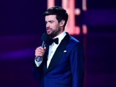 Jack Whitehall on stage at the Brit Awards 2019 (Victoria Jones/PA)