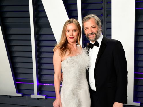 Leslie Mann and Judd Apatow (Ian West/PA)