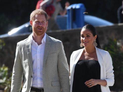 The Duke and Duchess of Sussex (PA)