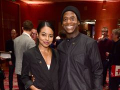 Adrienne Warren and Kobna Holdbrook-Smith at the Olivier Awards nominations lunch (Ian West/PA)